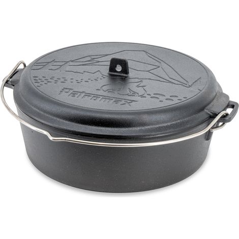 Petromax Feuertopf FT6 Essential ohne Füße 5,5 Liter Gusseisen Dutch Oven FT6-T-ESSENTIAL