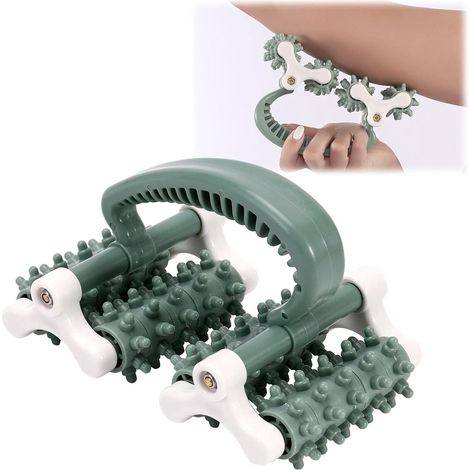 Herramientas de masaje: bastones de masaje, rodillos fasciales para las piernas, rodillos para estimular la circulación sanguínea en los músculos, masaje de tejido profundo. (1/3)