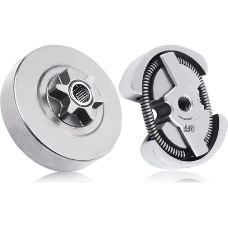 Kupplungstrommel-Montagesatz 3/8-6T für Husqvarna 120 36 41 136 137 141 142 235 235E 240 236 Jonsered 2035 2036 2040 2041 Partner 350 351 Sägekette 53000 47061