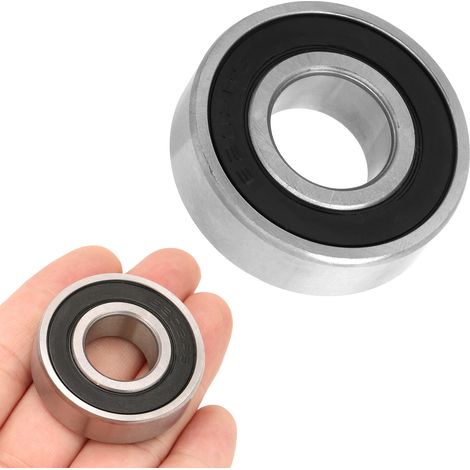 10 roulements à billes 6202-2rs 15x35x11mm étanches caoutchouc double face pour applications industrielles (1/5)