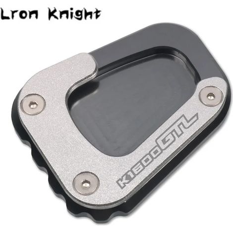 (K1600GTL Titanium) Compatible avec BMW K1600B K1600GT K1600GTL K1600 B GT GTL 2017-2023 2019 Béquille latérale CNC, extension et support. Maxpower (1/4)