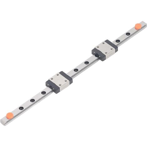 MGN7C Linearführungsschiene, hochpräzise, 4-Punkt-Kontaktierung, leichtgängiger Linearführungsschlitten mit 2 Gleitflächen