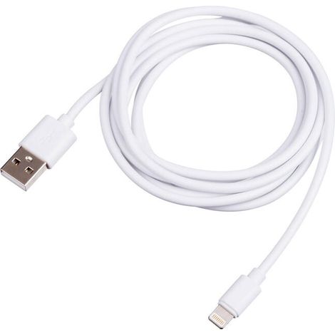 Cable Akyga AK-USB-31 Lightning a USB A para iPhone, 1,8 m (1/3)