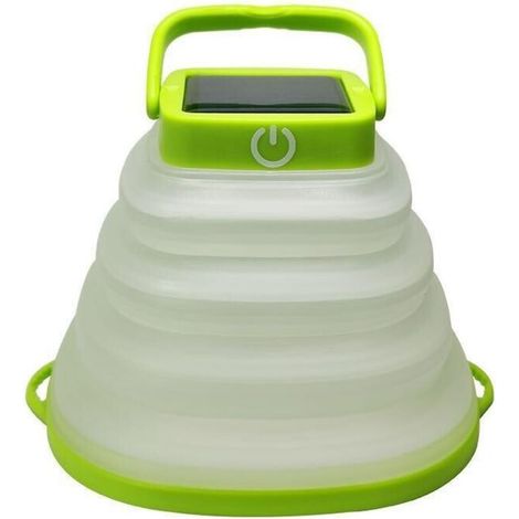 Lampe solaire extérieure pliable à LED à 3 niveaux de lumière de tente de camping étanche réglable (1/5)