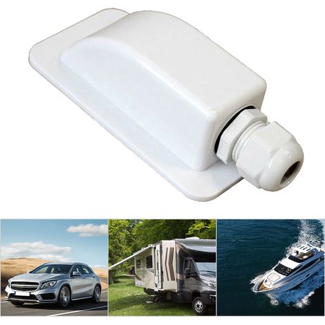 Boîte de presse-étoupe à entrée de câble unique pour panneau solaire de toit, compatible avec camping-cars, bateaux et voitures (1/3)