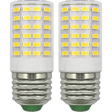 Lot de 2 Ampoules LED E27 12V AC/DC 24V CC Basse Tension Compacte 5W Blanc Froid Remplace les Ampoules Halogènes 50W 60W E27 (Non Haute Tension 230V), Non Dimmable (1/5)