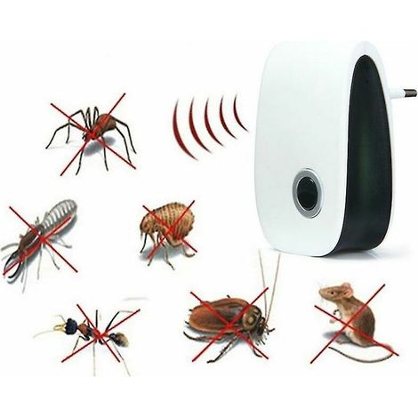 4x leistungsstarker Ultraschall-Insektenabwehrer (1/5)