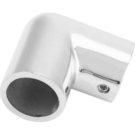 Raccord en Acier Inoxydable 316, Coude à 2 Voies Épaissi 3mm pour Tuyau 25mm (1/4)
