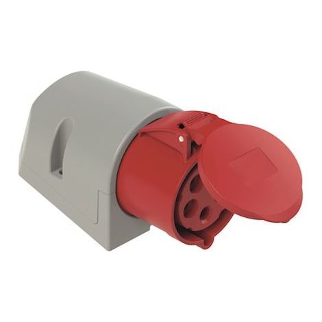 prise saillie - 32a - 3p+n+t - 380 à 415v - ip44 - bizline 701112