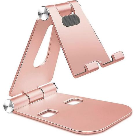 Universelle Handyhalterung mit mehreren Winkeln, verstellbarer Aluminiumrahmen, Tablet-Halterung, leicht und tragbar, kompatibel mit Mobiltelefonen (1/5)