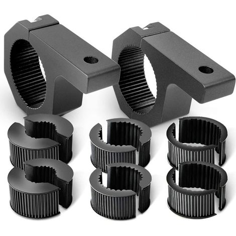 supports de montage pour barre lumineuse LED tout-terrain en aluminium pour VTT/UTV, compatibles avec les guidons et arceaux de sécurité de 1,0/1,5/1,75/2 pouces (1/5)