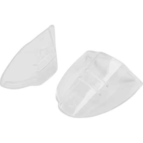 Transparente TPU-Schutzbrille, 2er-Pack, für 17-mm-Brillenfassungen, transparente Polyurethan-Seitenschilde, Ersatzteile. (1/5)