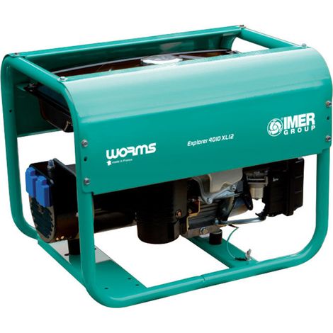 Groupe électrogène essence monophasé 4,1 kVA WORMS (1/2)