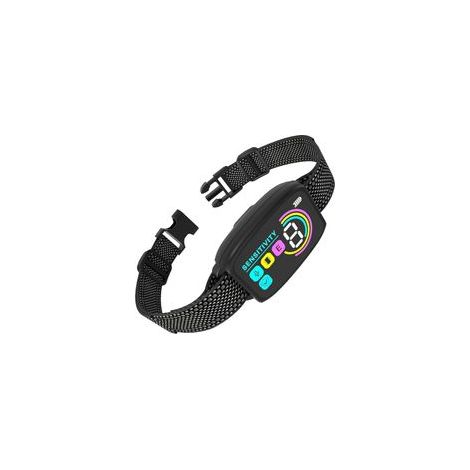 Collier Anti Aboiement Chien, Détection Intelligente des Aboiements, 4 Modes Vibration/Choc Statique/Son, 8 Niveau d'intensité, Rechargeable pour Gros Petit Chiens (1/4)