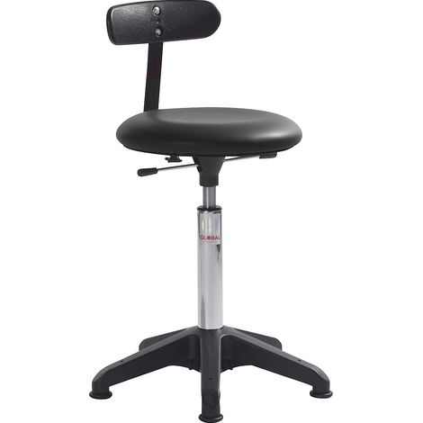 FRANKEL kaiserkraft, Tabouret réglable en hauteur, avec patins