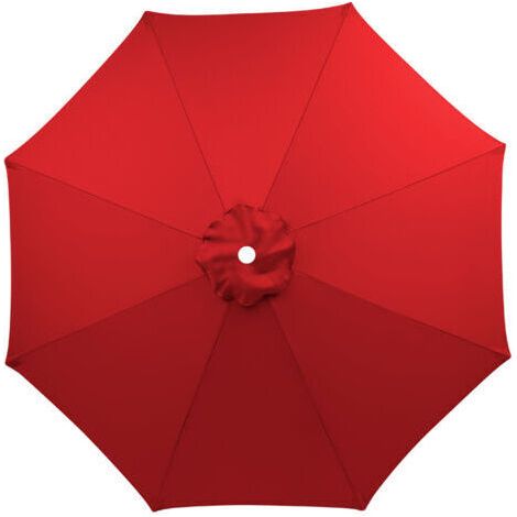 Toile de Remplacement pour Parasol 8 Branches – Housse de Parasol Banana, Résistante aux UV et Imperméable, Parasol de Jardin, Toile de Remplacement en Toile de Haute Qualité(Rouge foncé,230CM)