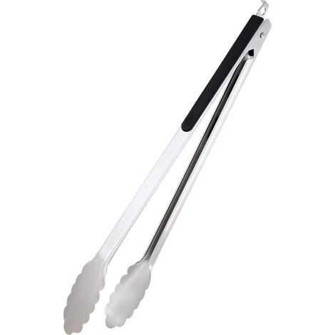 Pince à Barbecue, Acier inoxydable/plastique, Longueur : 37,7 cm, Classic Spezial, Argenté/noir-Fei Yu (1/5)