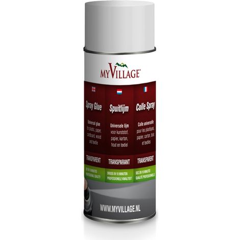 COLLA TRASPARENTE A SPRUZZO 150ML ACCESSORI PER PRESEPE MYVILLAGE NORDICO (1/2)