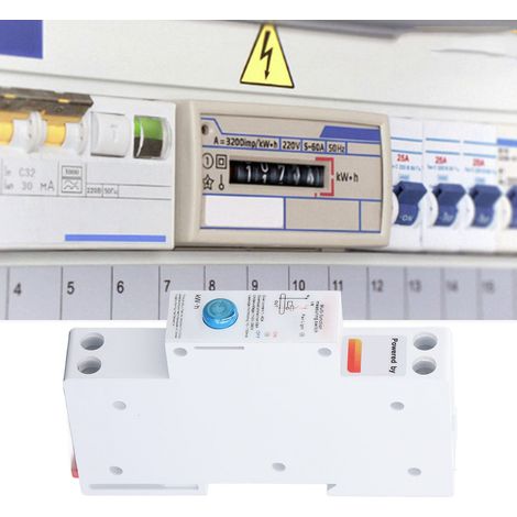 Multifunktionaler Leistungsüberwachungsschalter, steuerbar über eine ZigBee-App, Echtzeit-Erfassung elektrischer Parameter, intelligente Fernsteuerung AC110-280V (1/5)
