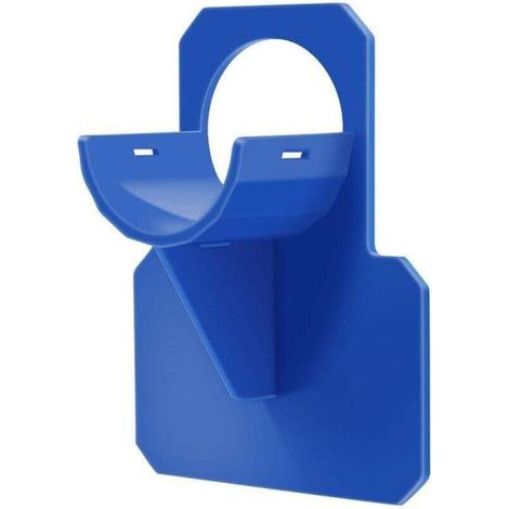 Lot de 2 supports de tuyau de piscine Ulisem 30-38 mm, anti-chute, pour piscines hors sol (2 pièces, bleu) (1/4)
