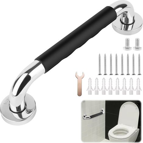 Bath Handle, 30 cm Non-Slip Toilet Grab Bar Bathroom Shower Support Bar for Disabled Persons Elderly Pregnant Women (1/5)