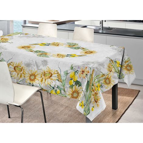 Tovaglia Tavolo Cucina Copritavola Digitale 100% Cotone Luglio SV, misura50x150coloreLuglio (1/4)