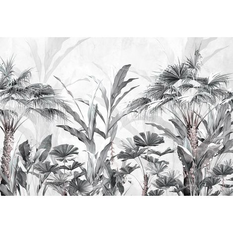 Papier peint panoramique - Plantes Tropicales - 130 cm x 88 cm (1/2)