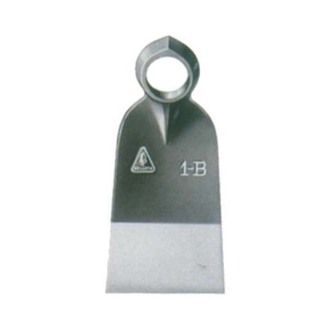 ZAPPA OCCHIO TONDO 1 BELLOTA  1A ACCIAIO FORGIATO GR 375 MM  80X130 SM.MM 36