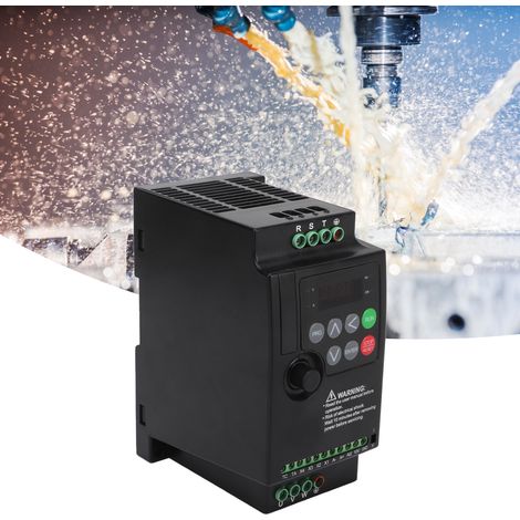 Variateur de fréquence haute performance HE200-T3-1R5G 1,5 kW, entrée triphasée AC 380/400 V, sortie triphasée AC 380 V. (1/5)