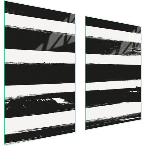 Plaque de protection en verre POUR la cuisine, 65 x 52 bandes (1/5)