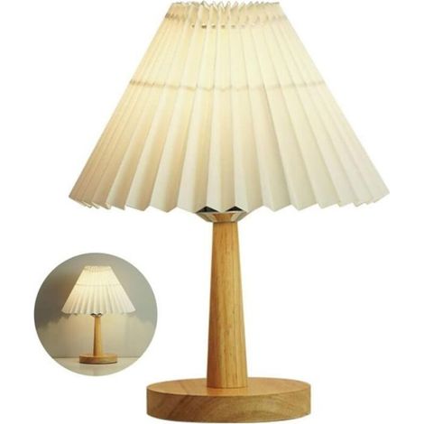 Lampe De Table - LED - Alimentation USB - Gradation Tactile - 3 Niveaux De Luminosité - Blanc Naturel Chaud - 1 Unité (1/4)