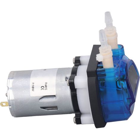 12V selbstansaugende Schlauchpumpe, Fördermenge 310ml/min, 10W bürstenloser Gleichstrommotor, zum Abfüllen von Flüssigkeiten, für präzises Dosieren, für Aquarien und industrielle Anwendungen. (1/5)