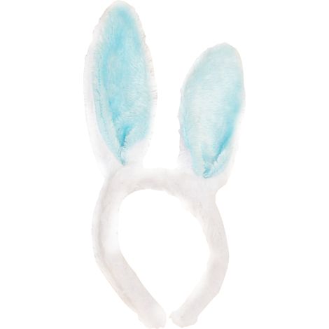 Headband Lapin - Oreilles Pluches Ajustables Avec Fil Métallique - Pour Fêtes De Pâques Halloween Cosplay - 1 Pièce (1/5)