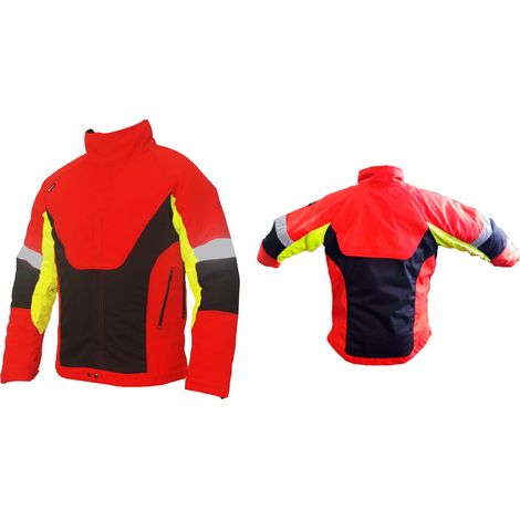 PATTONES - Chaqueta anticorte extreme para motosierra Clase 2 Talla S