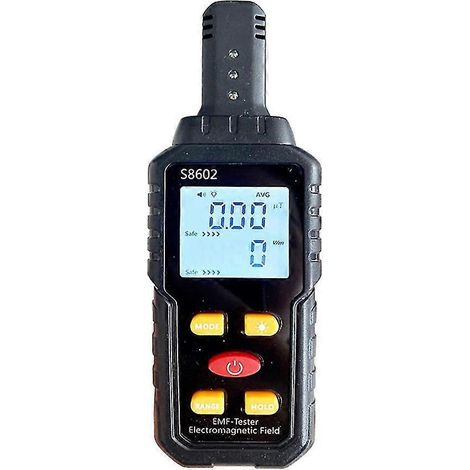 S8602 Strahlungsdosimeter, Messgerät für elektromagnetische Strahlung, Strahlungstester, 3-in-1-Zubehör