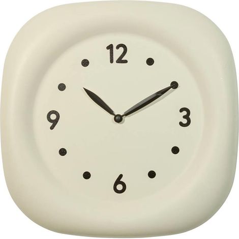 Horloge Murale Rétro "Mifo" 39cm Blanc (1/3)