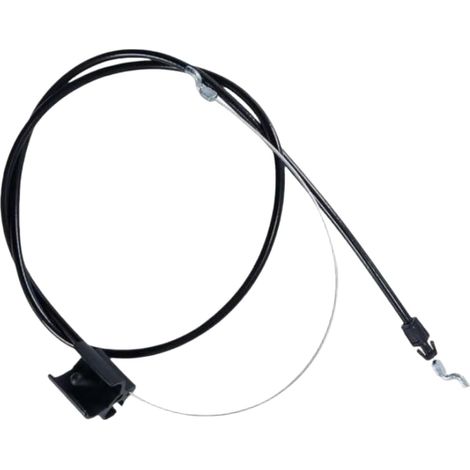 Câble de commande 946-04674 - Pièce de rechange pour tondeuse à gazon - Fil d'acier noir - Pour kit de réparation d'accélérateur de frein moteur - Compatible avec différents modèles - Résistant à la (1/5)