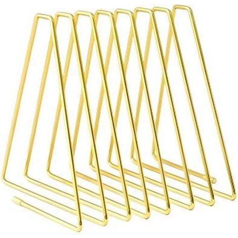Dreieckige Buchstütze Dokumentenhalter für den Schreibtisch Buchstütze aus Metall Verstellbares Bücherregal Geeignet für Arbeitszimmer Büro und (1/5)