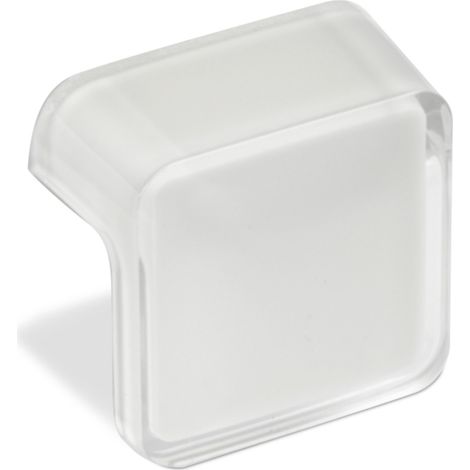 Möbelknopf FENJA BA 32 mm Duron weiß glänzend / transluzent