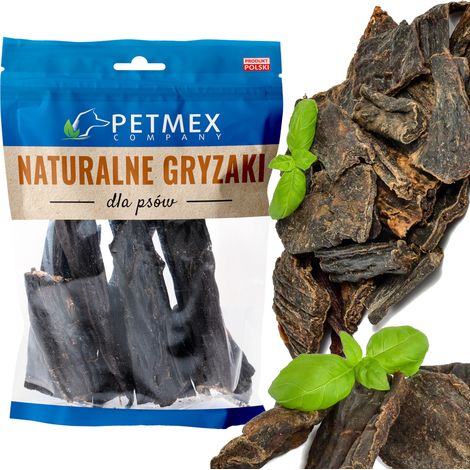 Delikatesse, natürlicher Kausnack für Hunde, Petmex Rinderleber 200 g