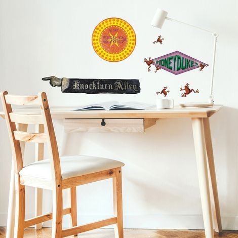 21 Stickers repositionnables Expressions et signes Harry Potter 182 CM X 20 CM (1/4)