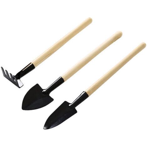 3 mini outils de jardin Set Petite pelle Bêche de calcul pour plantes plantes succulentes (1/4)