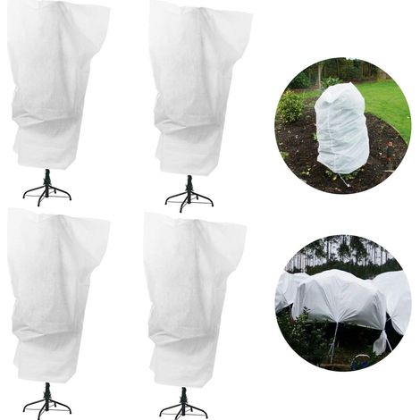 Lot de 4 housses de protection pour plantes à cordon d'hiver - 23,6 x 31,5 pouces (1/5)