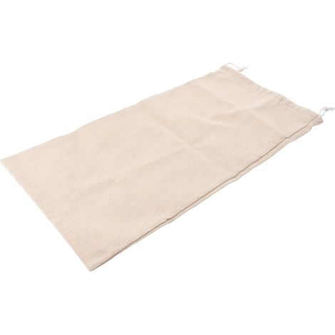 Baumwolle Wiederverwendbarer Brottasche mit Kordelzug 25x50cm Leinenbeutel for (1/5)