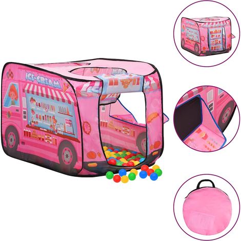 Spielzelt für Kinder Rosa 70x112x70 cm