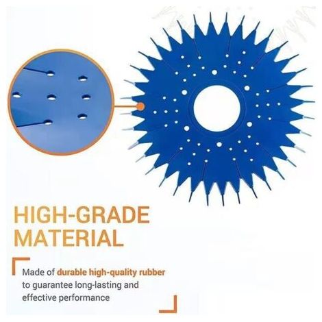 Les joints/disques/jupes à ailettes des nettoyeurs de piscine ATIE G3, G3 PRO et G2 W70329 W83277 W70464 sont des pièces de rechange pour les joints des nettoyeurs de piscine Zodiac Baracuda G2, G3 et (1/3)