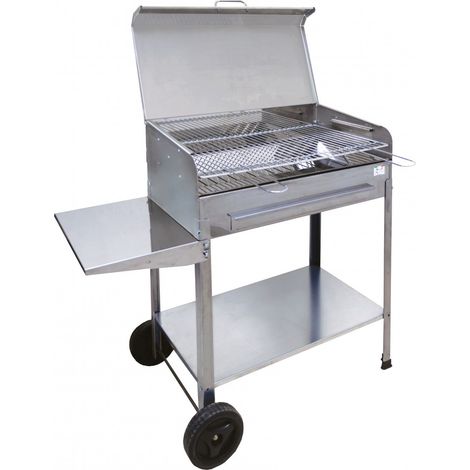 BARBECUE ACHILLE INOX CM60X40X90