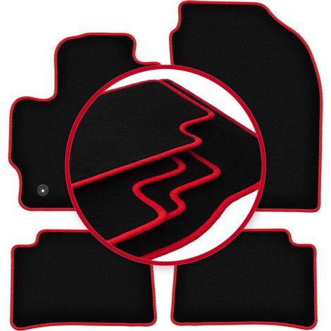 Tappetini auto CARLUX-RED per: Toyota Corolla XII / E17 hatchback, berlina, station wagon (2018-) (1/5)