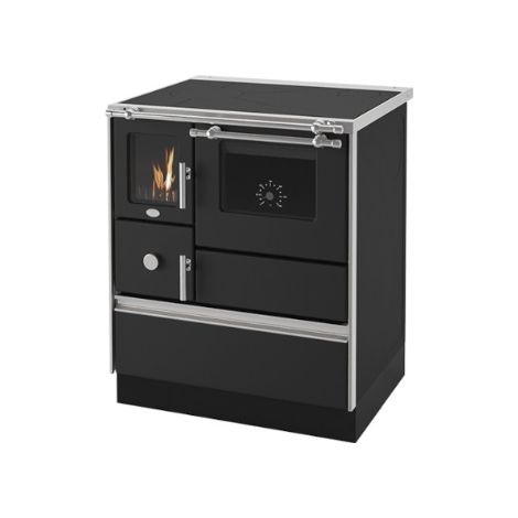 Eva Calòr Cocina De Leña DAFNE 9016048600 Acabado Negro (1/3)