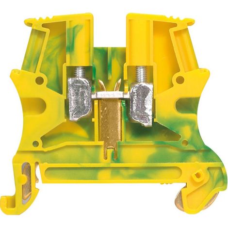 Conector Viking 4mm2 verde-amarillo 037171
